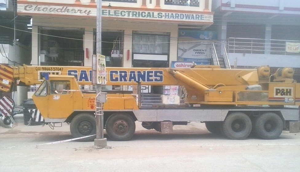  Service Provider of Hydraulic Cranes on Hire Hyderabad Telangana 
